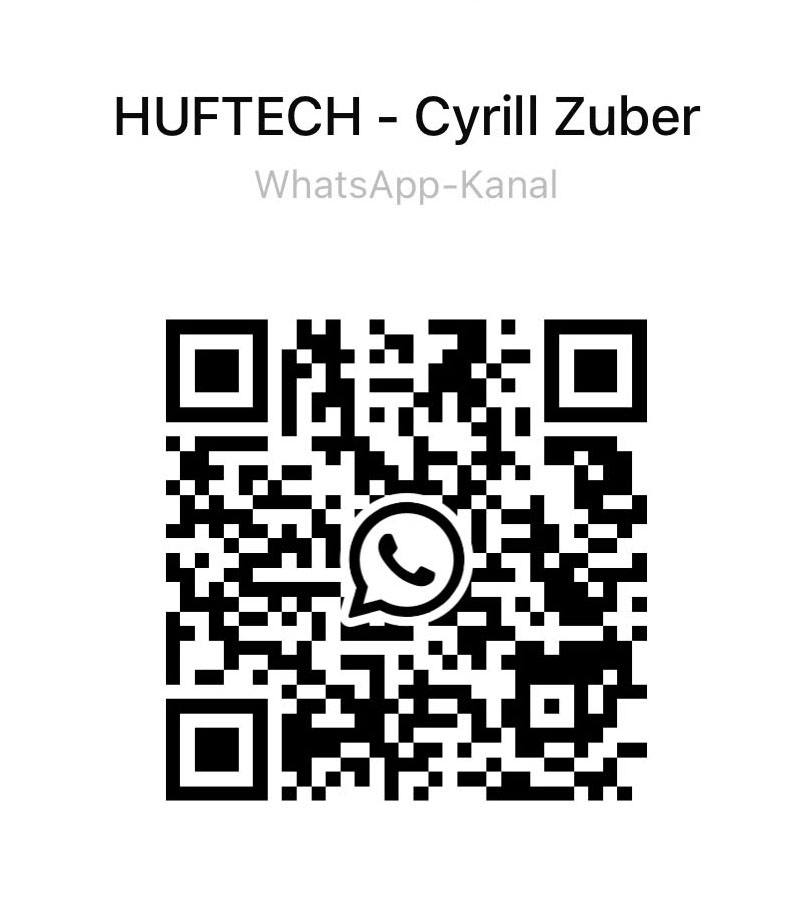 WhatsApp-Kanal HUFTECH - Cyrill Zuber