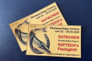 Voucher for Huftech's Fischgärtli